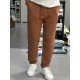 7126-BYMN Comfort Fit Kremit Müslin Pantolon 