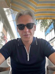 8492-Brioni Lacivert Yaka Şeritli Yarım Fermuarlı Polo Yaka Kısa Kollu Slim Fit Merserize