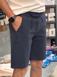 8737-Ntw Lacivert Rengi Regular Fit Şort