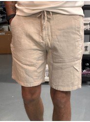 8777-BYMN Vizon Comfort Fit Müslin Şort