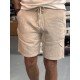 8777-BYMN Vizon Comfort Fit Müslin Şort