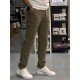 9407-JC Haki Keten Pantolon