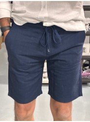 9409-JC Lacivert Keten Şort