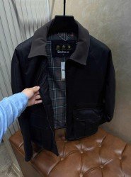 9455-Barbour Siyah Mont
