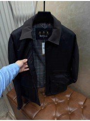 9455-Barbour Siyah Mont
