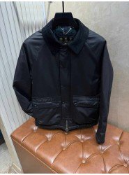 9455-Barbour Siyah Mont