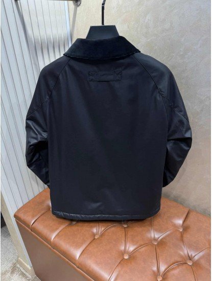 9455-Barbour Siyah Mont