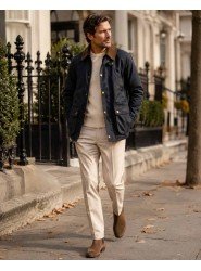 9460--Barbour Lacivert Mont