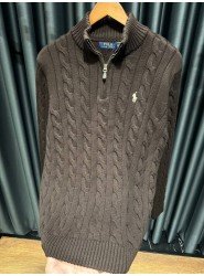 9464-PL Kahverengi Örme Model Triko