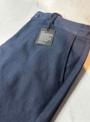 9476-NTW Lacivert Kışlık İp Detaylı Joger Pantolon