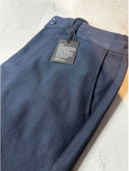 9476-NTW Lacivert Kışlık İp Detaylı Joger Pantolon