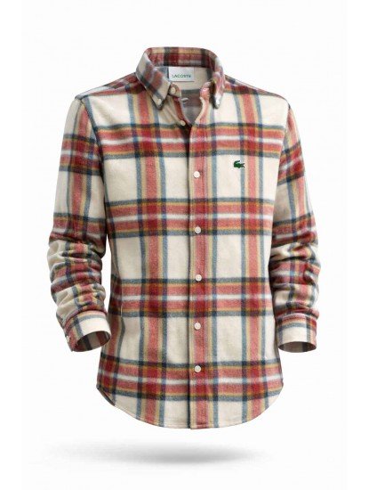 2277-LCST Slim Fit Pudra Oduncu Gömlek