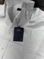 2560-Brıva Slim Fit Beyaz Gömlek