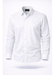2583-VK Beyaz Comfort Fit Gömlek