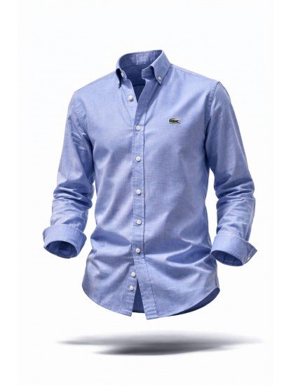 2721-LCST Mavi Slim Fit Gömlek 