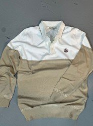 9108-Monchler Bej Polo Yaka Triko