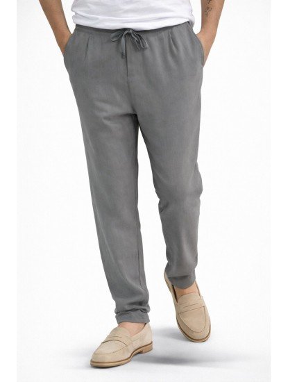 8311-VLBQN Antrasit Keten Pantolon