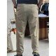 8648-NTWRK A. Yeşil Rengi Regular Fit Keten Pantolon