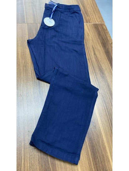 8765-JC Lacivert  Keten Pantolon