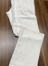 8769-JC Krem Keten Pantolon