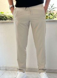 8770-BYMN A.Yeşil  Paraşüt Kumaş Slim Fit Eşofman