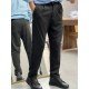 8773-NTW Siyah Slim Fit Pantolon