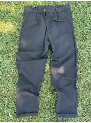 8773-NTW Siyah Slim Fit Pantolon