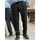 8773-NTW Siyah Slim Fit Pantolon