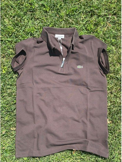 8781-LCST Beyaz Yarım Fermuarlı Pike Kumaş Polo Yaka T-Shirt