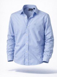 8933-VK Deniz Mavisi Comfort Fit Gömlek