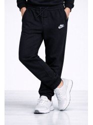 9087-NK Siyah Paçası Lastikli Eşofman Altı