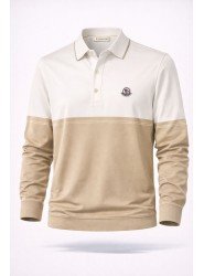 9108-Monchler Bej Polo Yaka Triko