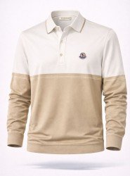 9108-Monchler Bej Polo Yaka Triko
