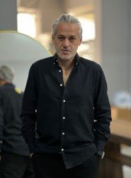 9127-JC Siyah Keten Comfort Fit Gömlek