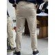 9151-Brooks Brothers Vizon Gabardin Likralı Yüksek Bel Pantolon