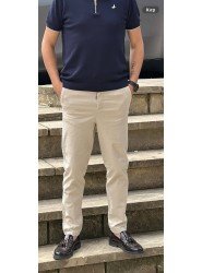 9158-NTWK vizon Gabardin Likralı Yüksek Bel Pantolon