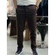 9159-NTWK Kahve Gabardin Likralı Yüksek Bel Pantolon