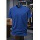 9185-Lora Piano Lacivert Basic Tshirt