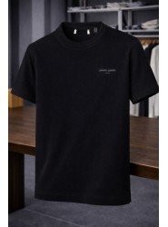 9221-Pierre Cardin Siyah Rayon Triko