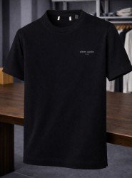 9221-Pierre Cardin Siyah Rayon Triko