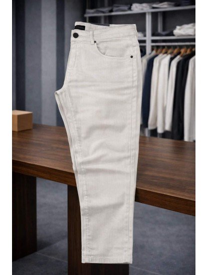 9223-NTWK Taş Rengi Gabardin Pamuk Pantolon