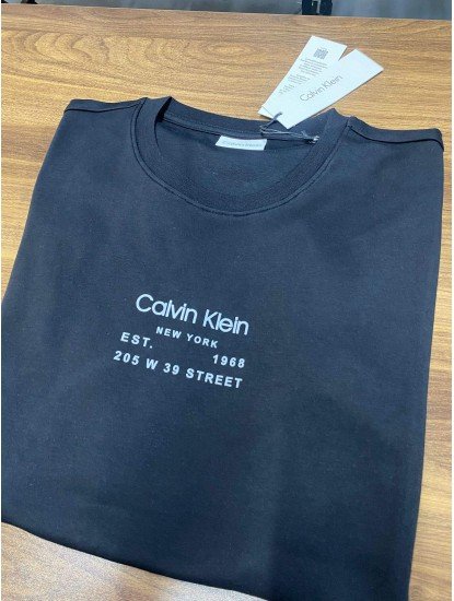 9240-CK Siyah Önü Kauçuk Baskılı Basic Tshırt