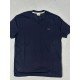 9251-BYMN Lacivert Metal Logo Modal Kumaş Basic Tshirt