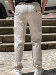 9259-Briva Bej Kanvas Pantolon