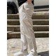 9259-Briva Bej Kanvas Pantolon