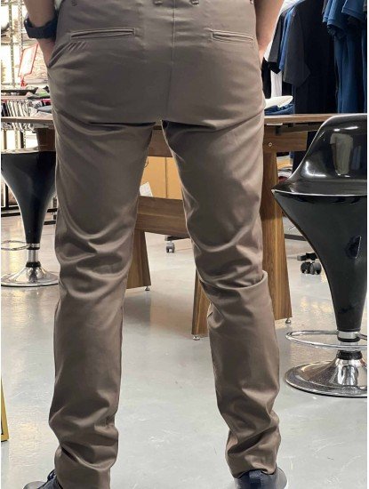 9308-ARMN Kahve Rahat Kalıp Pamuklu Pantolon