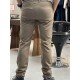 9309-BOSS  Açık Kahve Rahat Kalıp Modal Kumaş Pantolon