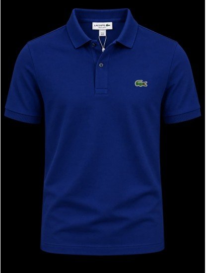 9339-LCST Lacivert Pike Kumaş Polo Yaka Tshırt