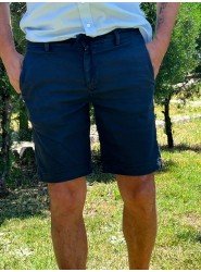 9365-MAC JEANS Lacivert  Likralı Şort