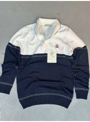 9109-Monchler Lacivert Polo Yaka Triko